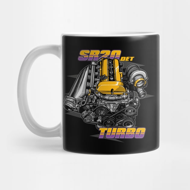 Nissan SR20 engine by racingfactory